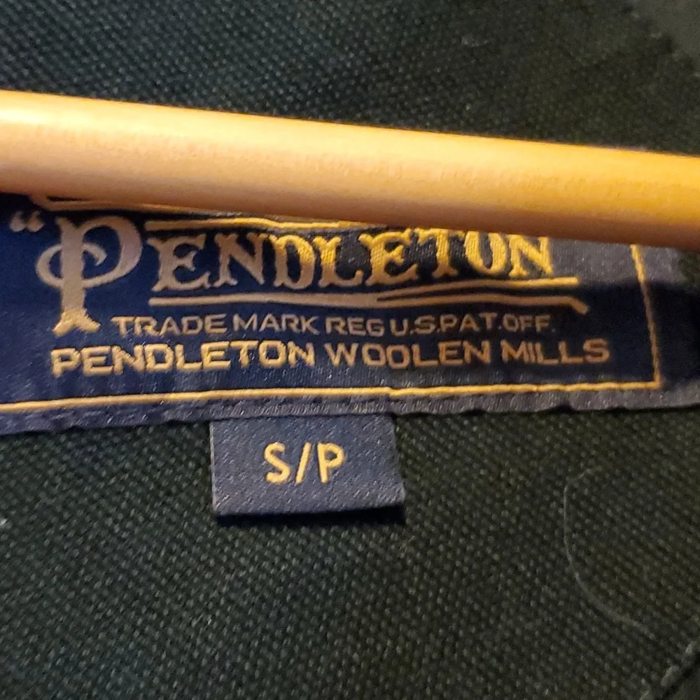 Pendleton salida canvas sherpa jacket (dark teal color) - Picture 6 of 13